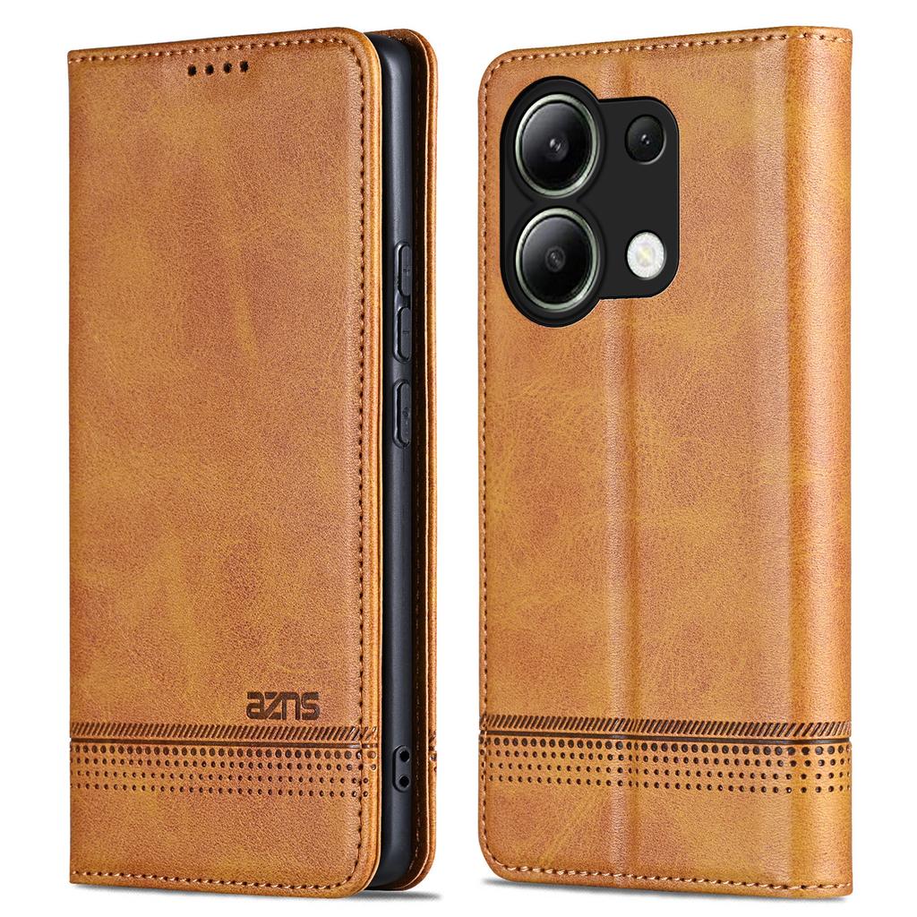 AZNS For Xiaomi Redmi Note 13 4G Wallet Case Leather Phone Cover   Supplier