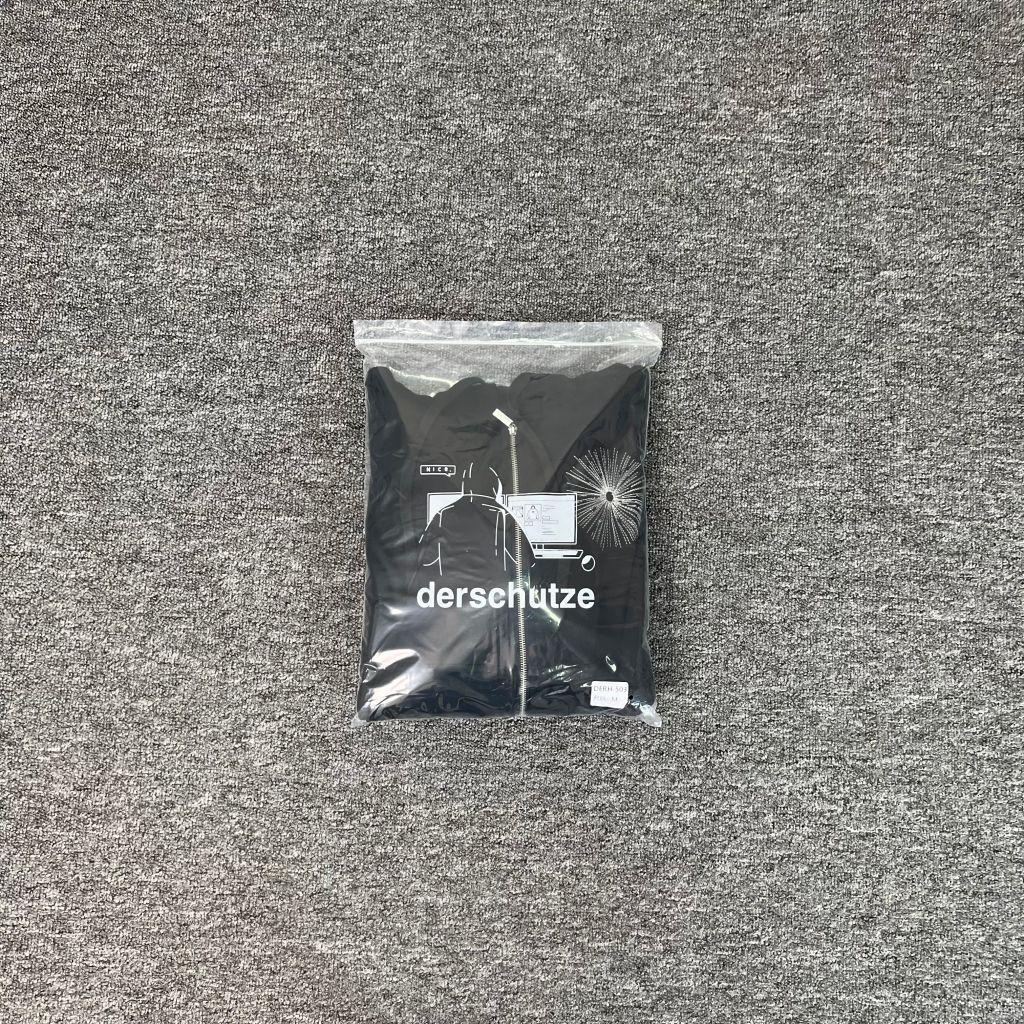 Derschutze Awakening V2 Kapuzenpullover mit Reißverschluss und Stickerei