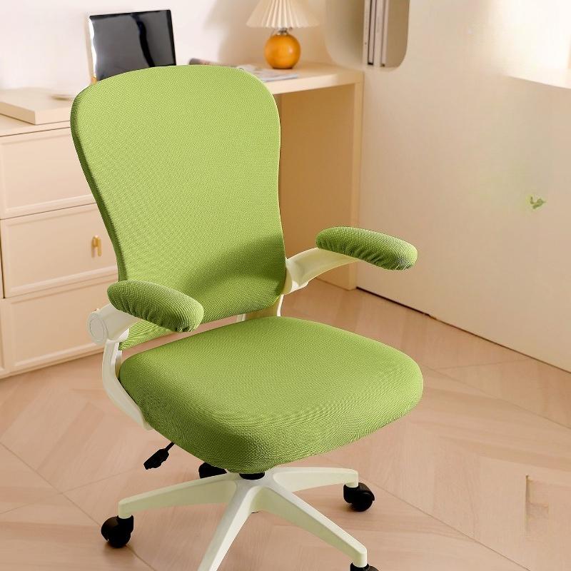 Anti-dirty Office Armchair Covers Jacquard Children Learning Chair Cover Stretch Chair Seat Slipcover Furniture Dust Covers