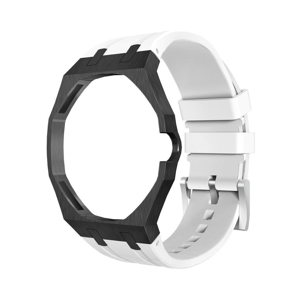 Integrated Luxury Mod Kit for Swatch X AP Royal POP Aluminum Alloy Case+Silicone Strap Pocket Changer To Wristwatch Accessories