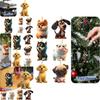 Cute Cartoon Haba Dog Car Hanging Decoration Christmas Tree Ornament Birthday Gift