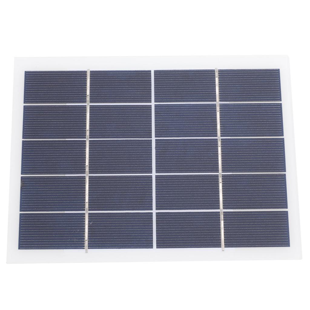 Solar Panel 3W Type C Interface Polycrystalline Silicon Solar Panel for Courtyard Light Security Camera