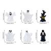 13PCS Halloween Figurine  Landscape Desktop Decoration Set Miniature  Ornament Resin Crafts For Party Home