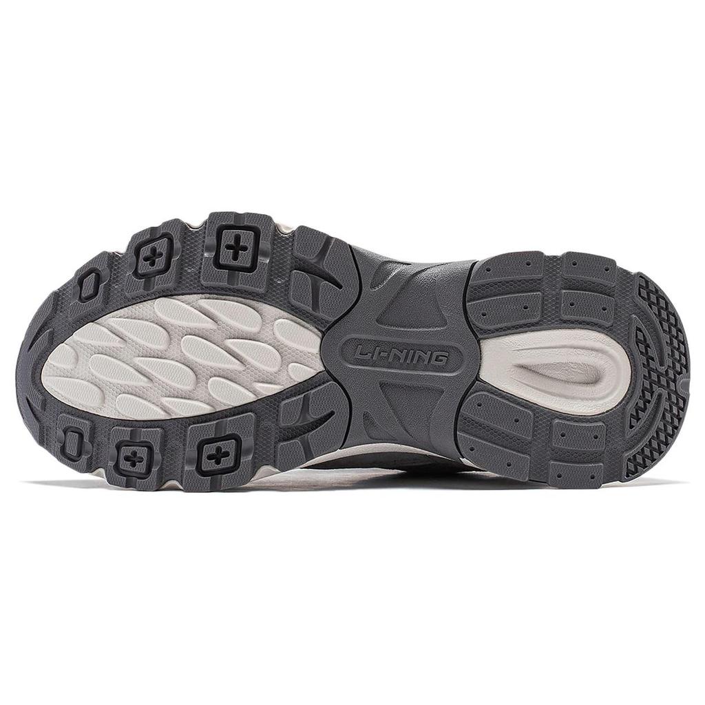 New LiNing Beichen Cushioning Anti Slip And Wear Resistant Support Low Top Casual Shoes Women's Gray AGCT426-2