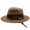 Hat Men's Dad Straw Hat Sun Hat Top Hat Summer Breathable Big Eaves Old Man Sun Hat Bowl Hat