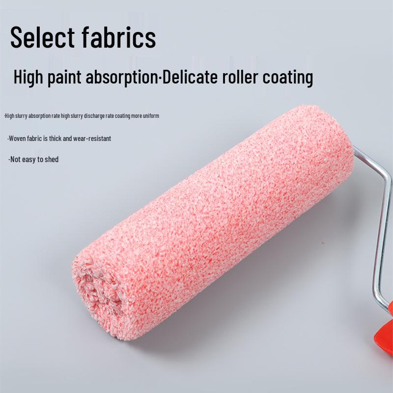 9-Inch Non-Shedding Texture Roller Brush for Latex and Oil Paints