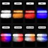 Led Strobe Light Flashing Grille Lights Car Emergency Light 6Led Warn Light Police Lights For Car Truck Strobe Led Light 12V 24V