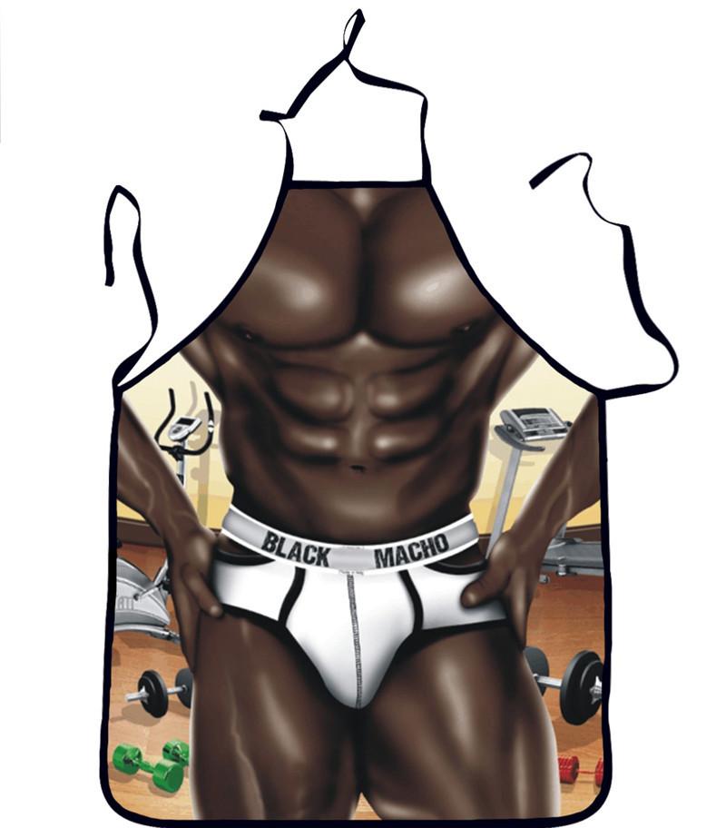 Superhero Women Men Apron Funny Novelty Chef Cooking Bbq Kitchen Aprons Cleaning