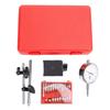 Dial Indicator Set 0 10mm Range 0.01mm Accuracy Dial Test Indicator with Magnetic Base and Adjustable Arm for Workshop