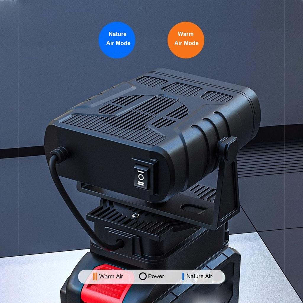 Sxhlseller Cordless Portable Car Heater, 170W Fast Heating Car Defroster Defogger, 2 Settings Adjustable