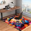 1PC Custom Name Music Headphones Artwork Theme Floor Mat Ideal for Living Room, Game Rooms, Office, Bedroom,Floor Mat Playful Design