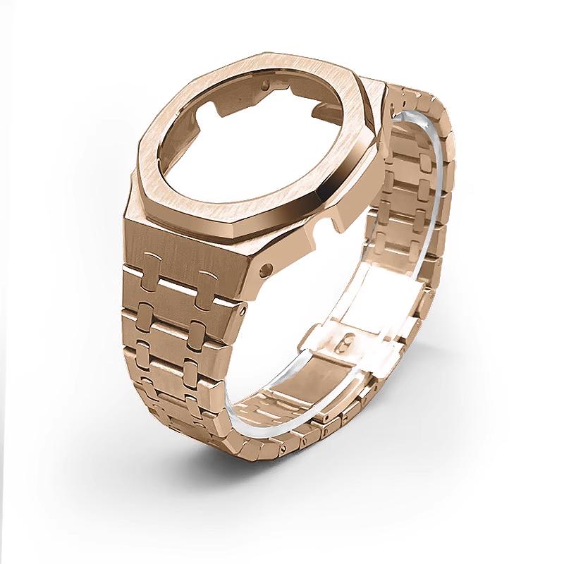 GA2100 Modification Kit Solid Stainless Steel Watch Case Strap For Casio G-SHOCK GA-2100 GMA-S2100 GM-2100 men Metal Wrist Band