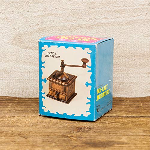 Akizuki Boeki Design Accessories Coffee Mill W6xD4.5xH6.5cm Antique Sharpener 8755