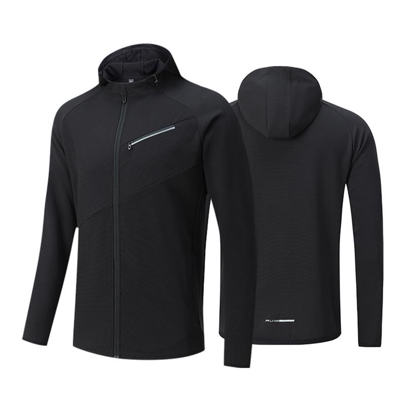 

Осенне-зимняя ветровка для занятий спортом на открытом воздухе: Куртка с капюшоном Bird House - Ветрозащитная, Быстросохнущая, Идеально подходит для бега и пеших походов, Возможен индивидуальный логотип Triple Extra Large чёрный