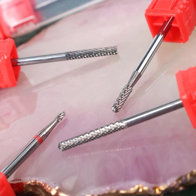 Nail Drill Bits Cuticle Electric Nail File Acrylic Nail Art Tools Gel Remover for Manicure Pedicure Accessory Home Salon