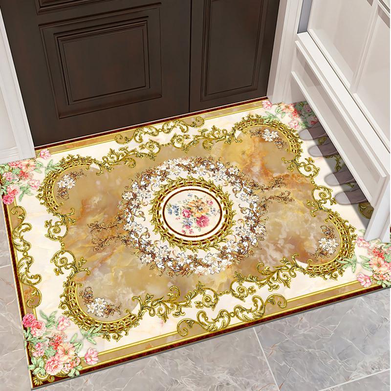 Vintage Living Room Carpet Ethnic Style Bedroom Bedside Carpet Hotel Homestay Fully Carpeted