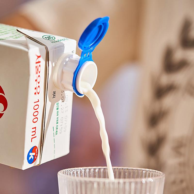 Coperchio sigillante per latte in scatola Coperchio sigillante per mantenere la freschezza Coperchio in plastica per conservare gli alimenti Gadget da cucina da viaggio Coperchio sigillante per bevande al latte