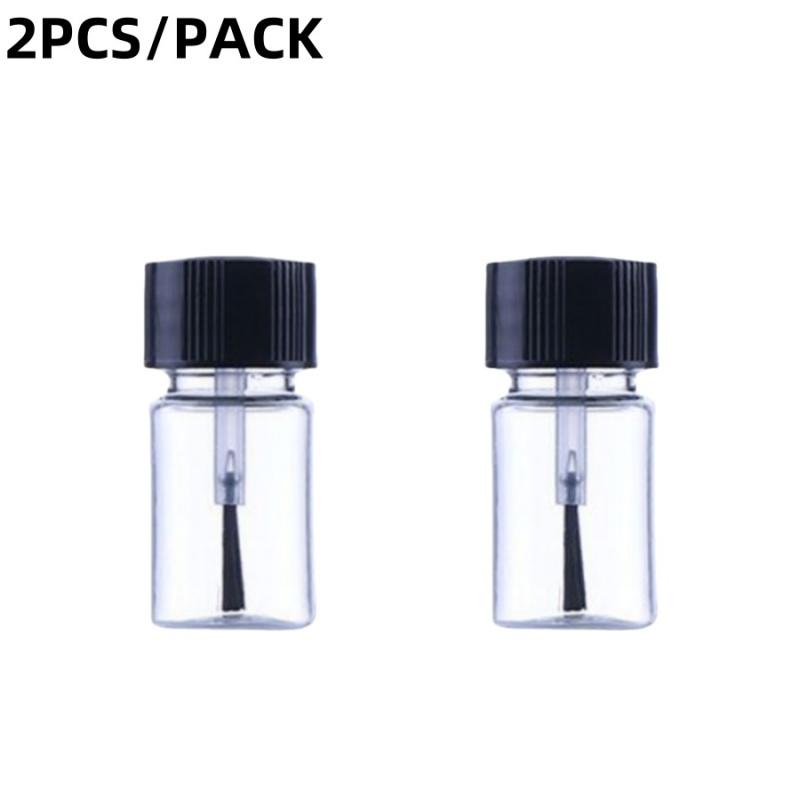 2/5PCS 5mlBrush Bottle Dispensing Bottle Essential Oil Foundation Concealer Lip Gloss Perfume Nail Polish Dispensing Bottle Trav