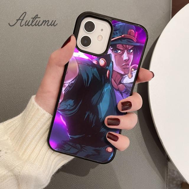 

Чехол для телефона «Невероятные приключения Джоджо» для iPhone 11 12 13 14 Pro Max mini X XR XS SE 2020 6S 7 8 Plus Samsung S21 S22 iPhone 6plus