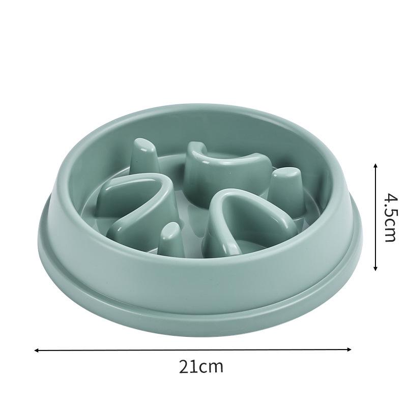 Pet Anti-Choke Slow Feeder Dog Bowl, Non-Slip Base, Hot Seller