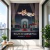 БоДжек Лошадь Netflix Постер Лошадь Воздушный шар Красная дорожка Голливудская ночь Искусство