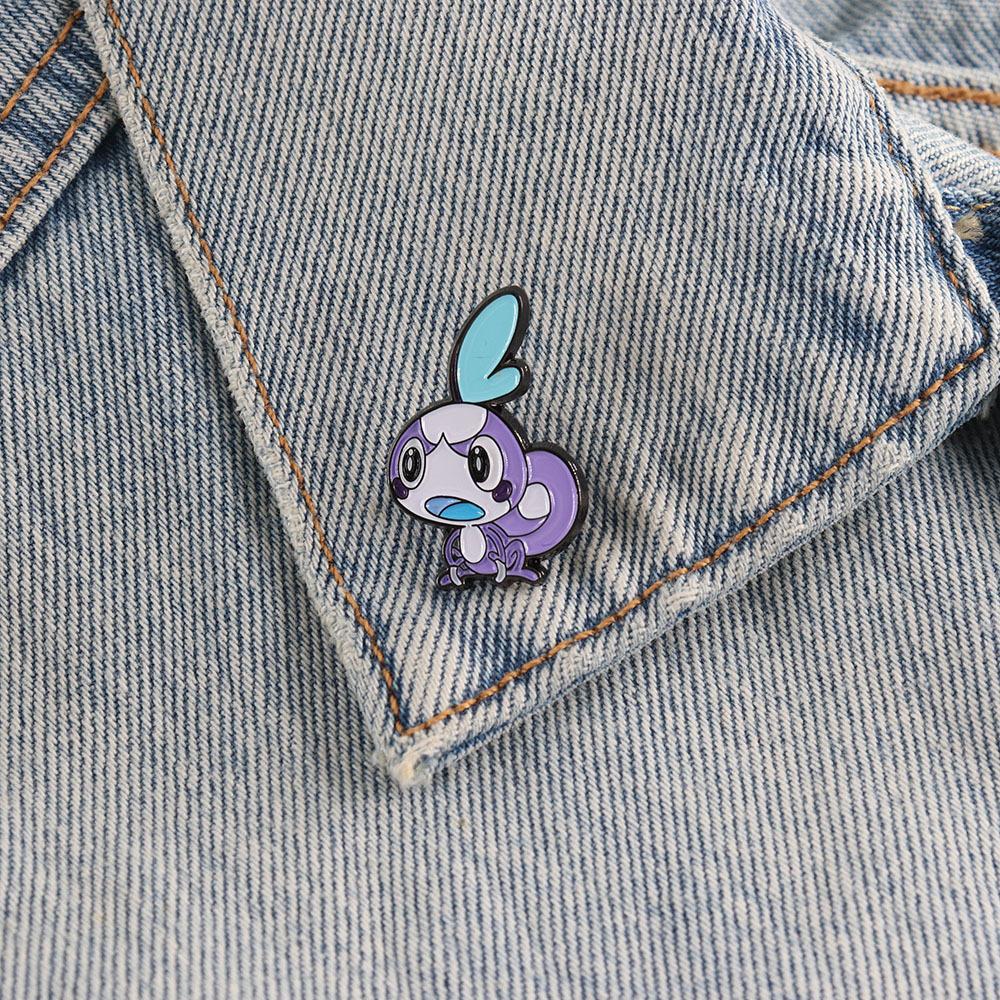 Anime Creature Enamel Pins Cartoon Brooch Clothes Backpack Lapel Badges Fashion Jewelry Accessories For Friends Gifts