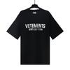 Unisex Oversized Cotton T-Shirt With Bold Letter Print Vintage Washed Loose Fit Casual Tee