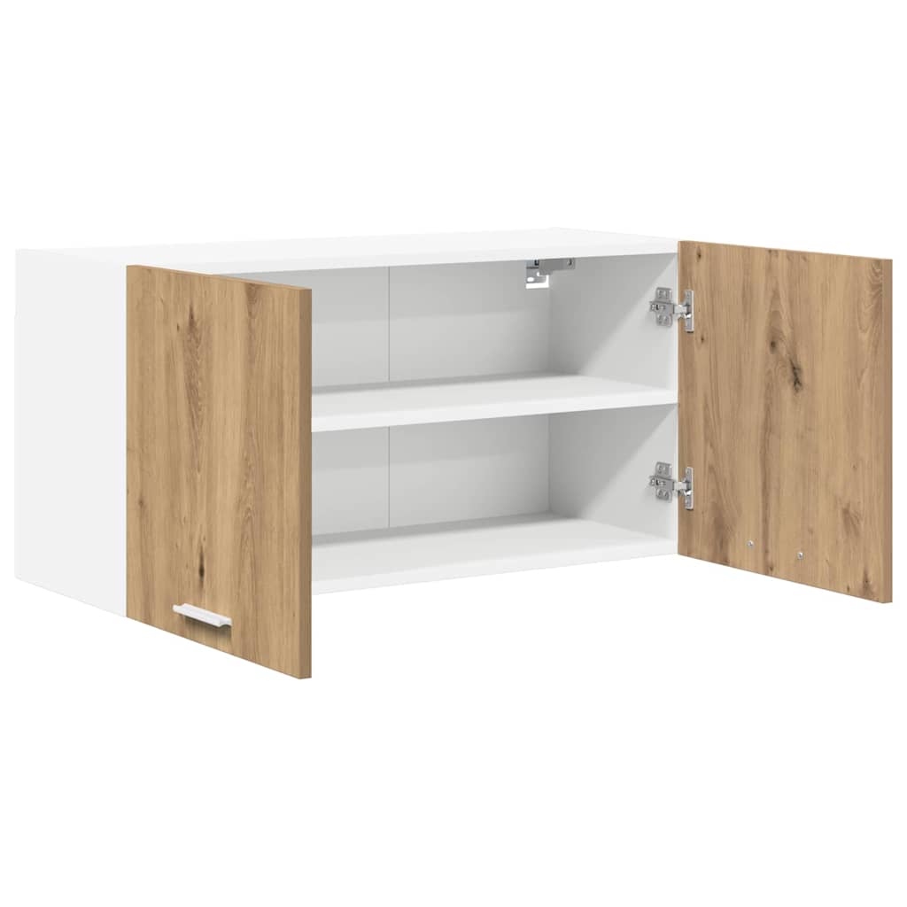 Wall Cabinet Artisan Oak 80 X 31 X 40 Cm Engineered Wood