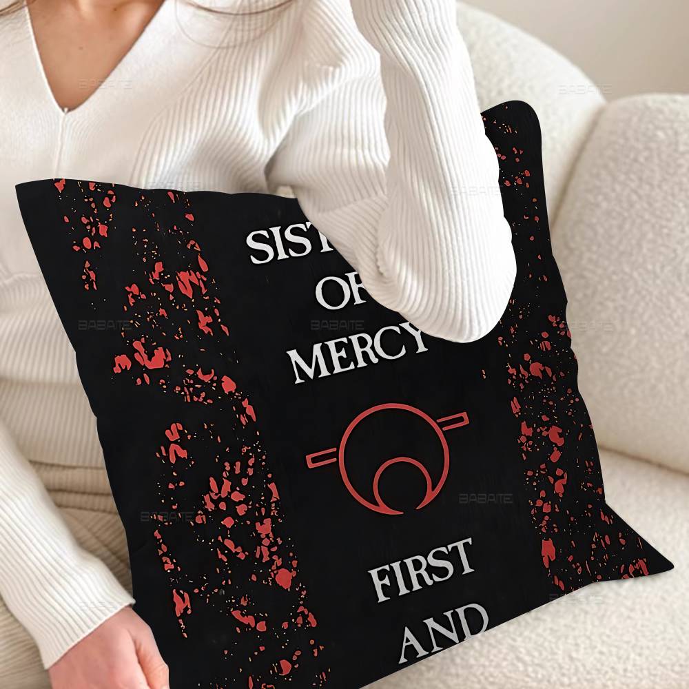 The Sisters Of Mercy Pillow Cover Design Cushion Cover Decor Holiday Decorati