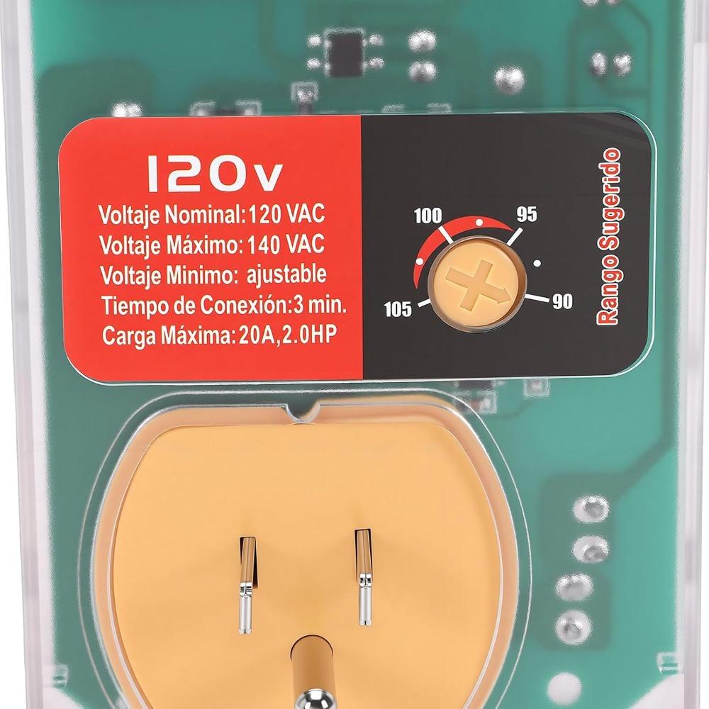 120V Voltage Protector Protection Voltage Regulator Home Appliance Protector  Air Conditioner