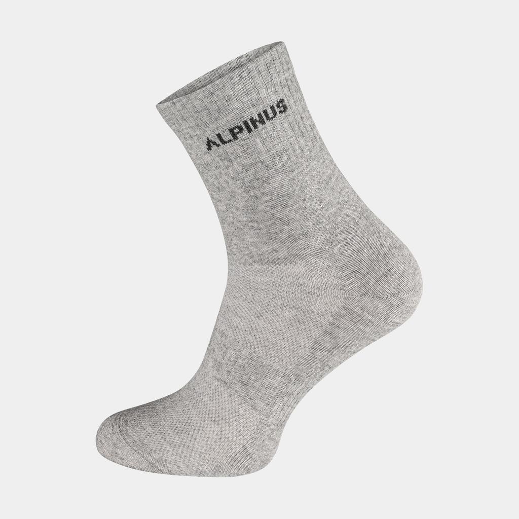 Alpinus Alpamayo 3-Pack Socks Black, Gray, White 3 Fl43776 Size 43 - 46