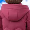 Winter Down Coats for Women Vintage Parkas Hooded Elegant Thick Warm Middle Age Women's Down Jackets Embroidery Outerwears