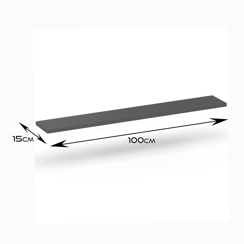 LOFT GRAY HANGING BOOK SHELF 100 CM