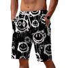 Fashionable Comfortable Plus Size Drawstring Loose Fun 3D Shorts Men Creative Colorful Summer Leisure Holiday Cool Daily Versatile Shorts