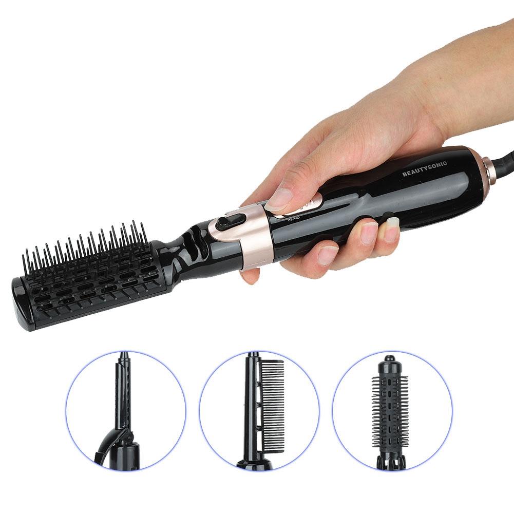 4 In 1 Multifunctional Hair Dryer & Styler Hot Air Comb Straightener Curler