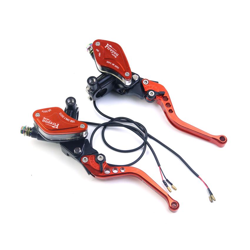 Brake Master Cylinder Clutch Hydraulic Fuel Tank Moto Lever 22mm for K1200R GROM DIO Repsol Motorcycle Fluid Reservior Set