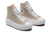 Chuck Taylor All Star Wmns Converse Move Platform High 'Beach Stone' Women's A04365C