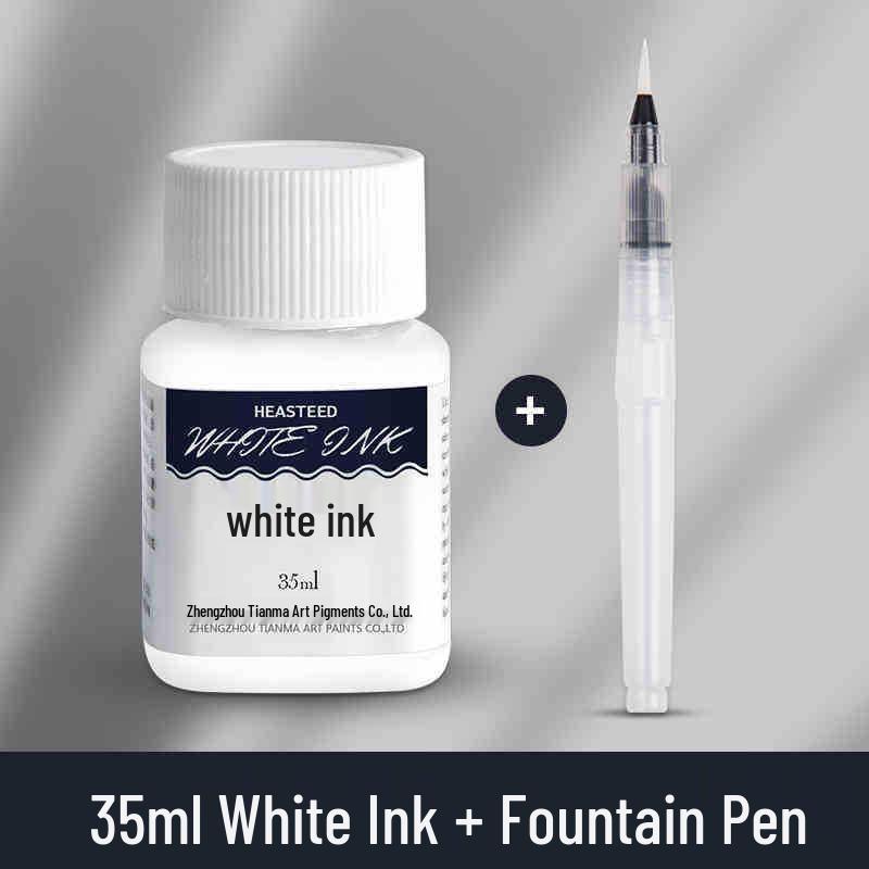Haiter Waterproof White Ink Brush for Manga and Starry Sky Highlights