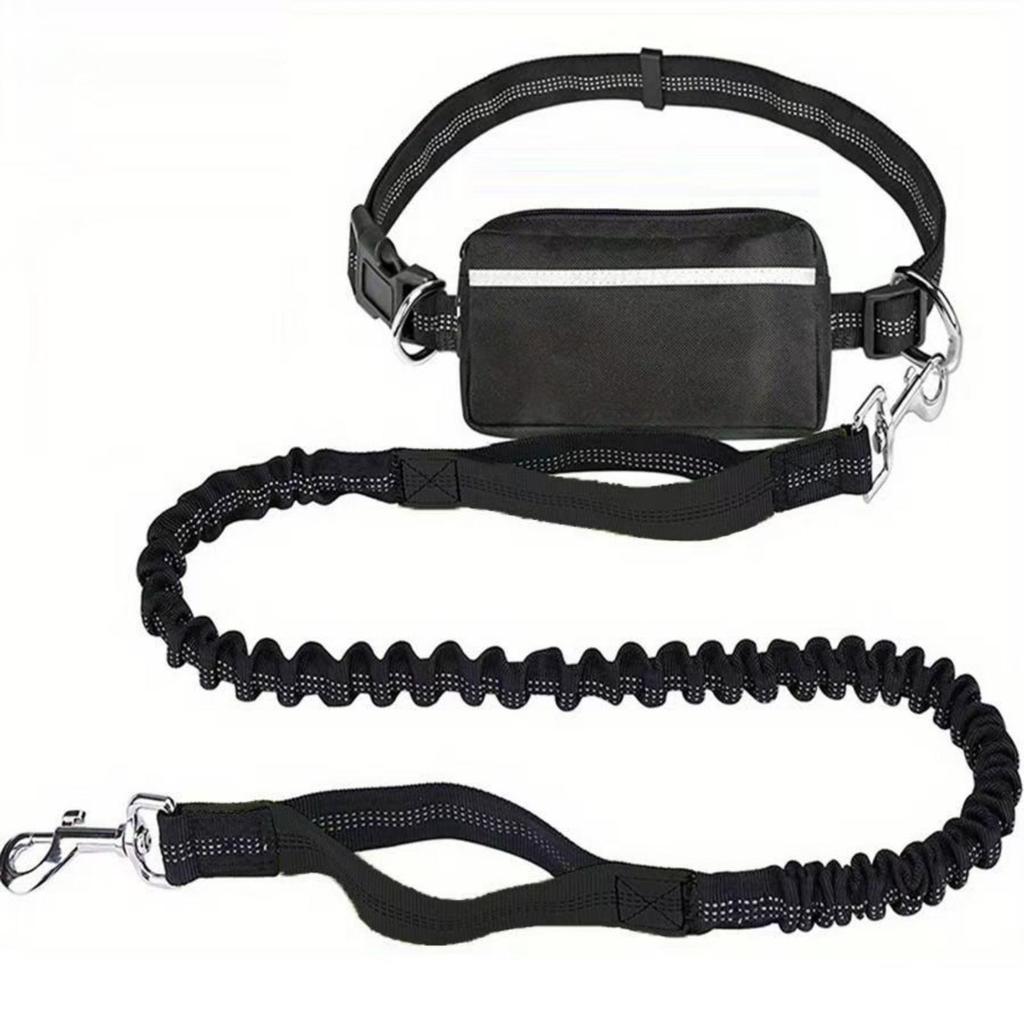 Running Belt with Leash Elastic for Jogging, Runners