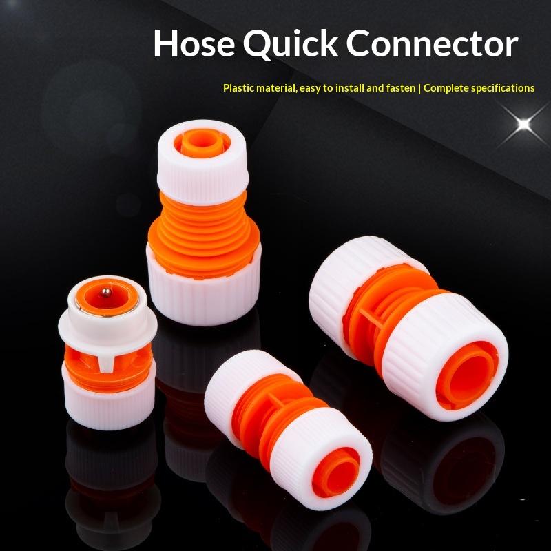 For Garden Hoses Leakage Repair Connector Garden Hose Connector Plastic Hose Connection Adapter Diy And Professional Use