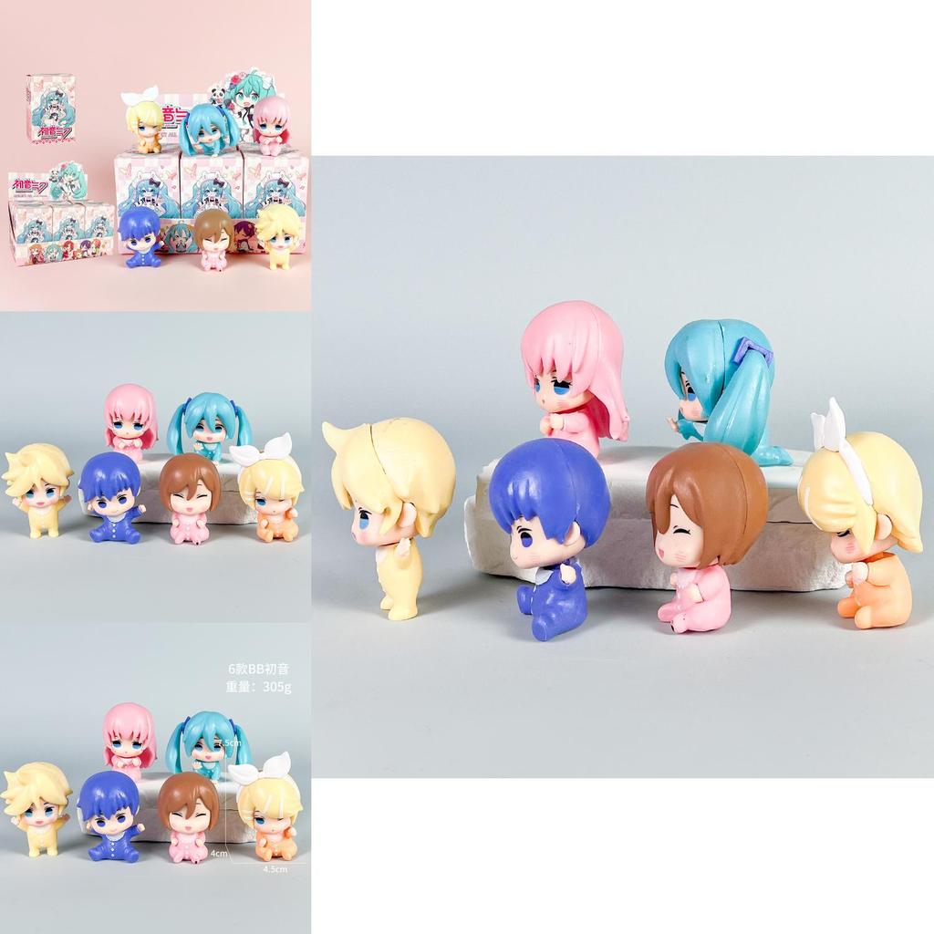 Hatsune Miku Pvc Figures With Collectible Style For Otaku Gift