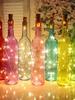 LED Solar Cork Bottle Lights: Copper Wire Fairy Lights for Wine Bottle Decoration