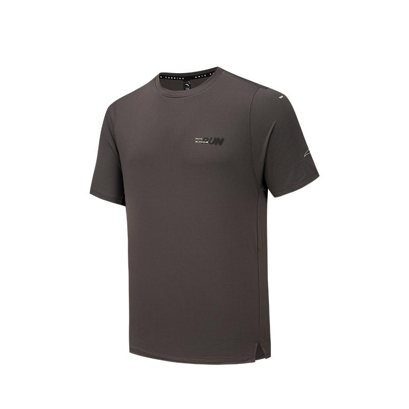 Anta Advanced Running Breathable Comfortable Sports Casual Quick-Drying Woven Short Sleeve T-Shirt Men tops 152625108-6