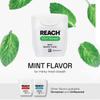 Filo interdentale REACH, 55 iarde (50,2 m) x 6 rotoli, Cerato, Gusto Menta