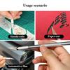 10Pcs Car Wrapping Vinyl Tool Kit Window Film Tint Tools Car Wrap Sticks Edge Trimming Squeegee Tinting Felt Edge Squeegee
