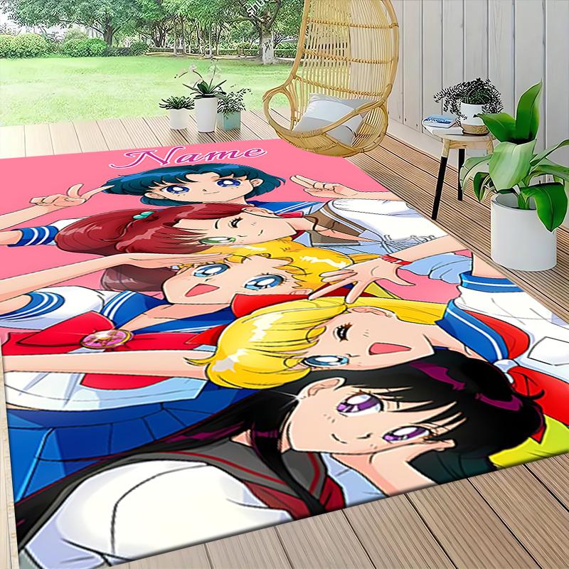 Custom Name "Addams Family: Bubble Gum Night" Carpet Rug Customizable Soft Washable Anti-Slip Home Living Room Sofa Mats Personalized Rug. 0909410