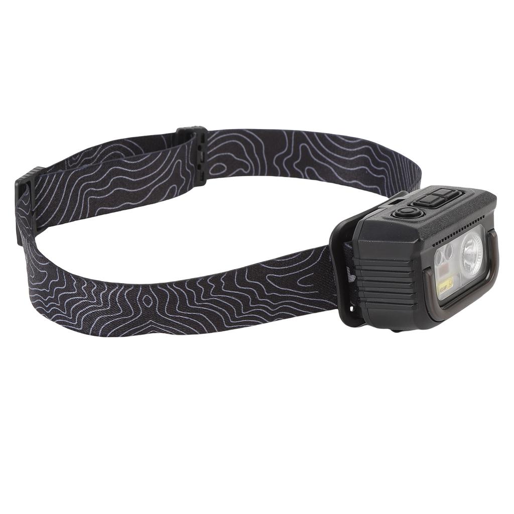 Motion Sensor Headlight 6 Modes IPX5 Water Proof Rechargeable Lightweight Headlamp for Outdoor