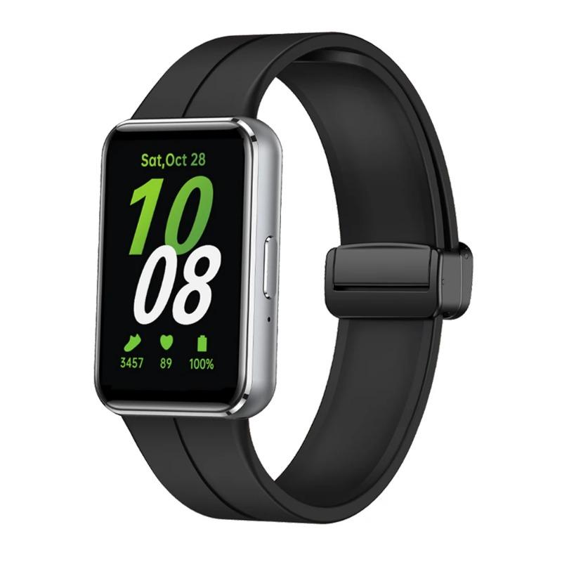 Silicone Strap for Samsung Galaxy Fit 3 Sports Wristband for Samsung Galaxy Fit3 No Gaps Bracelet Band Accessories