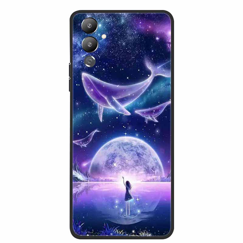 For Tecno Pova Neo 2 Cases Cat Lovely Soft TPU Silicone Phone Cases For Tecno Pova Neo2 LG6n Covers 2022 Black Edge Para Fundas