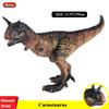 Oenux Jurassic Fleischfressender Carnotaurus Figuren Dinosaurier Spielzeug Tyrannosaurus Modell Sammlung PVC Hohe Qualität Spielzeug Kinder Geschenk